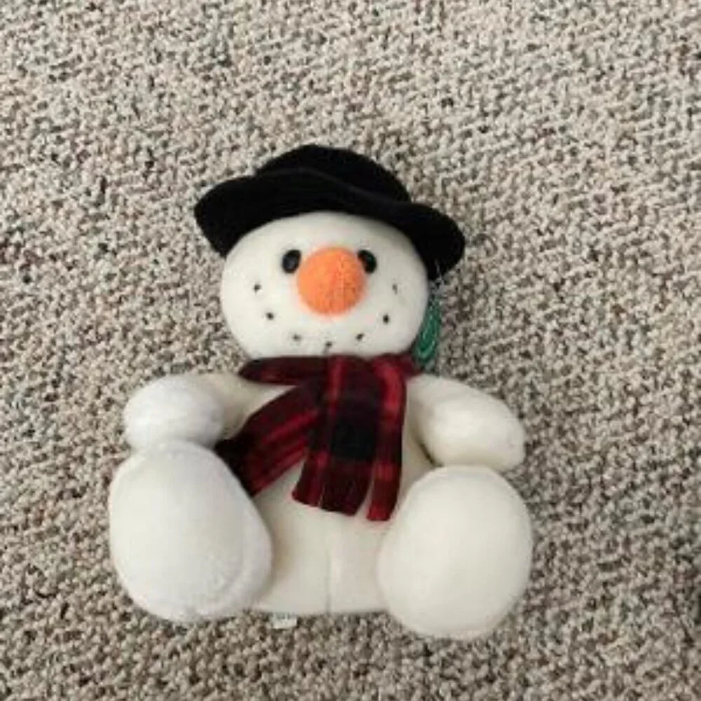 Build-A-Bear Stuffed Snowman. Y2K